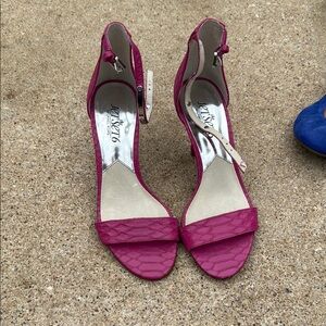MK Pink Strappy Heels